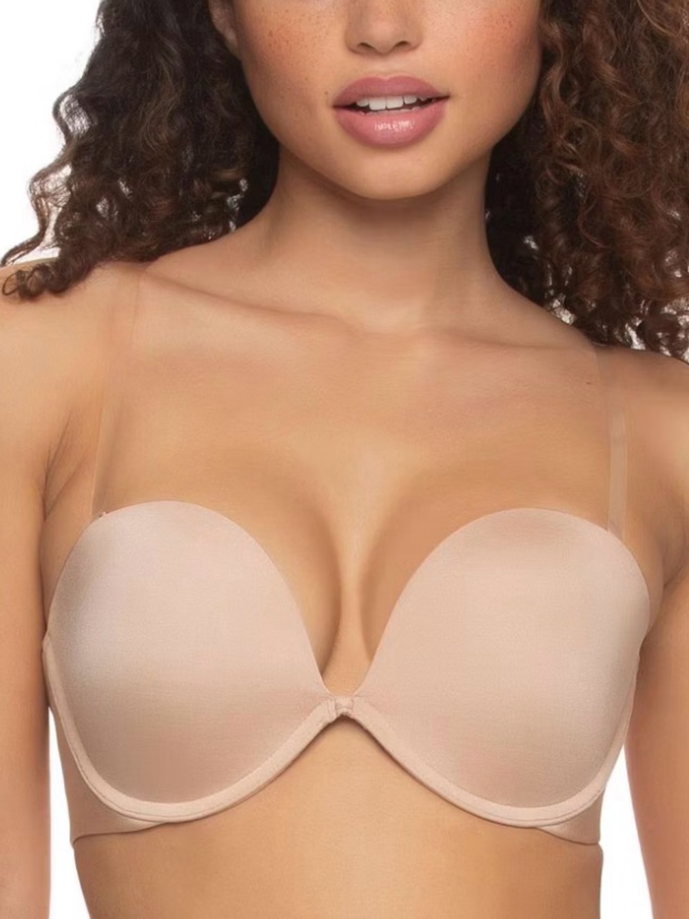 Felina Evolve Warm Neutal Shade. Push-Up Bra « Convertible Straps Missing »